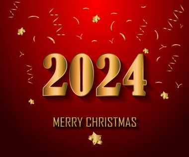 Mevsimlik davetiyeleriniz, festival afişleriniz, tebrik kartlarınız için 2024 Mutlu Noeller..