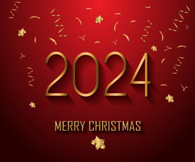 Mevsimlik davetiyeleriniz, festival afişleriniz, tebrik kartlarınız için 2024 Mutlu Noeller..