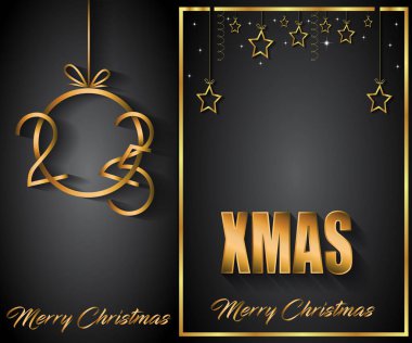 Mevsimlik davetiyeleriniz, festival afişleriniz, tebrik kartlarınız için 2025 Mutlu Noeller.. 