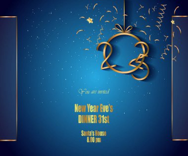 2025 Yeni Yıl Davetiyeleriniz, festival posterleriniz, tebrik kartlarınız için mutlu yıllar..