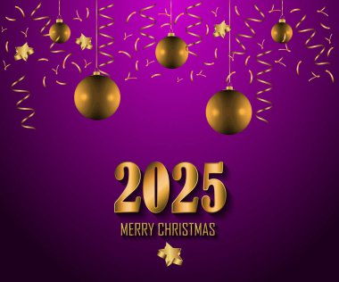 Mevsimlik davetiyeleriniz, festival afişleriniz, tebrik kartlarınız için 2025 Mutlu Noeller.. 