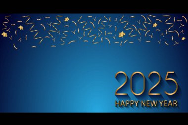 2025 Mutlu yeni yıl arkaplan afişleri mevsimlik davetiyeleriniz için festival afişleri.