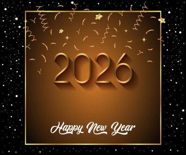 2026 Yeni Yıl Davetiyeleriniz, festival posterleriniz, tebrik kartlarınız için mutlu yıllar..
