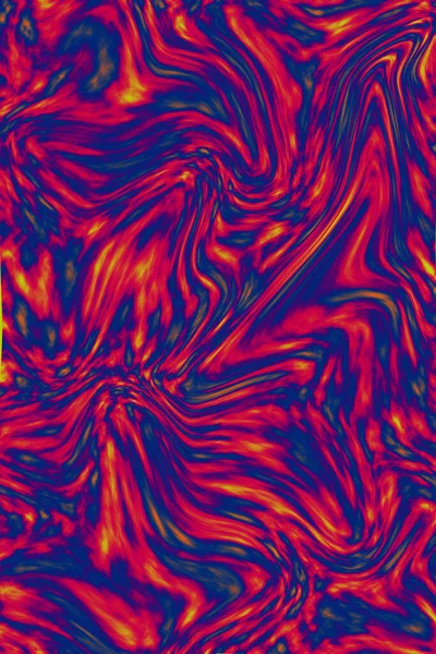 美しいカラフルな背景 輝く液体の抽象化 ユニークなパターン — ストック写真