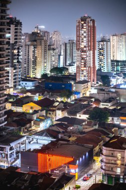 Tatuape, Sao Paulo Brezilya 'dan Nightview. 14 Sep 2022.