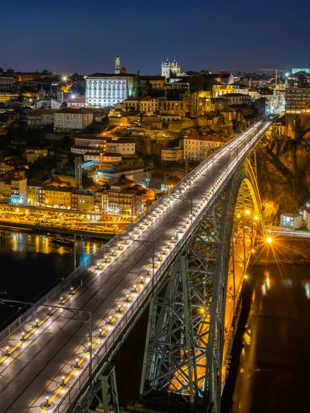 Luis Bridge Porto Portugal Februari 2023 — Stock Photo, Image