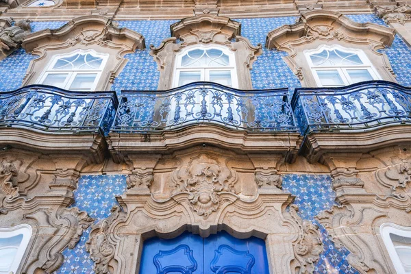 Красивая Архитектура Старом Центре Браги Португалия — стоковое фото