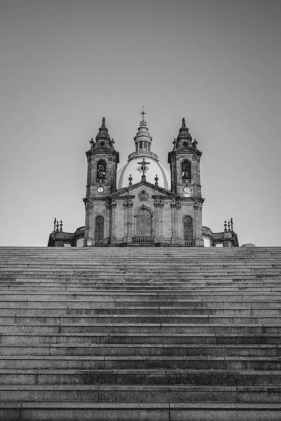 Sameiro Szűzanya Szentélye Braga Templom Portugália 2023 Február — Stock Fotó