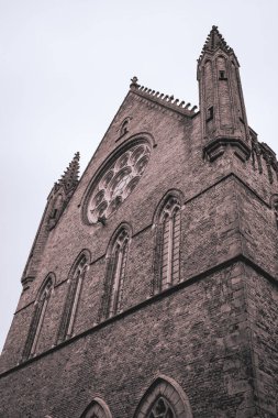 Ypres 'teki ST Maartens Katedrali' nden (cüzzamlı) Belçika.