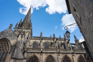 Notre-Dame Carentan, Normandiya Fransa 14 Ağustos 2023.