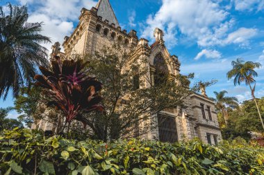 Villa Itarar. Petropolis RJ Brezilya 'daki eski tarihi bina. 28 Mayıs 2024.