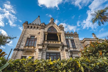 Villa Itarar. Petropolis RJ Brezilya 'daki eski tarihi bina. 28 Mayıs 2024.