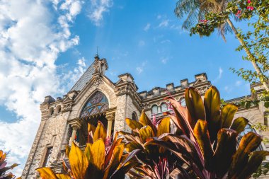 Villa Itarar. Petropolis RJ Brezilya 'daki eski tarihi bina. 28 Mayıs 2024.