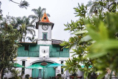 Bordeaux Vinhos Ipiranga. Petropolis, Rio de Janeiro, Brezilya 'daki eski tarihi bina ve restoran. 29 Mayıs 2024.