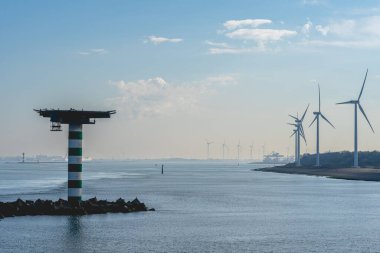 25 Ekim 2024. Maasvlakte Rotterdam, Hollanda. Maasvlakte Limanı, Rotterdam.