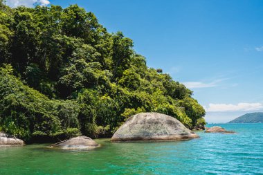 Paraty, Brezilya 'nın Güzel Körfezi ve Adaları.