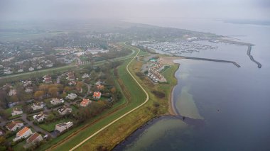 Hollanda köyünden insansız hava aracı vuruldu.