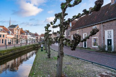 22 Aralık 2024. Amersfoort, Hollanda. Amersfoort, Hollanda 'daki KoppelPoort.