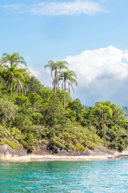 Paraty, Brezilya 'nın Güzel Körfezi ve Adaları.