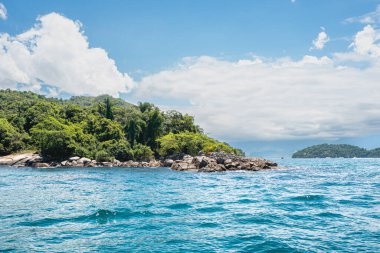 Paraty, Brezilya 'nın Güzel Körfezi ve Adaları.