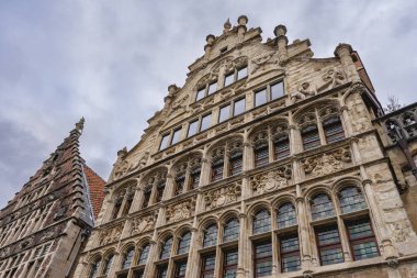 3 Aralık 2024. Gent Belçika. Gent Şehir Merkezi, Belçika, Eski Mimari ile.