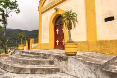 10 Mart 2025. Cemaat efendisi İsa 'ya sığınıyor. Eski kilise Santo Andre SP Brezilya