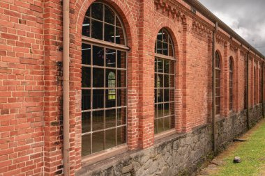 10 Mart 2025. Santo Andre SP Brezilya 'da terk edilmiş bir İngiliz tren istasyonu..