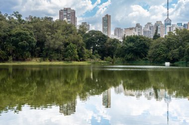 Sao Paulo 'nun Skyline' ı, Parc de Aclimao 'da