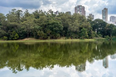 Sao Paulo 'nun Skyline' ı, Parc de Aclimao 'da