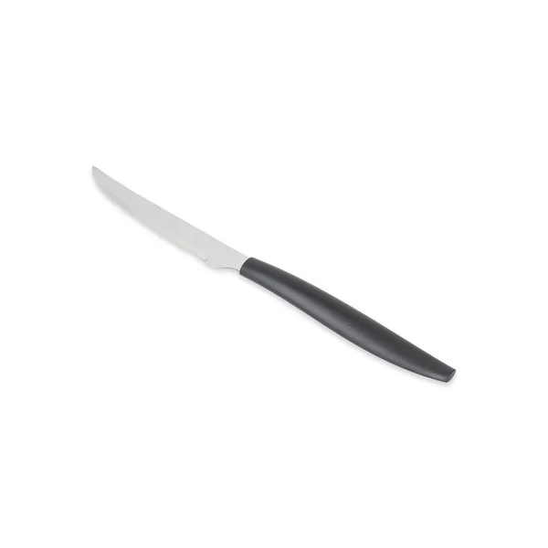 Металлический Пластиковый Нож Белом Фоне — стоковое фото