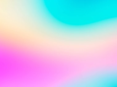 Dikkatsiz pembe, sarı ve mavi arkaplan.