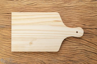 Tahta üzerinde kopya alanı olan boş tahta tahta.