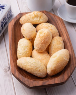 Peynirli çörekler, tipik Güney Amerika bisküvileri..