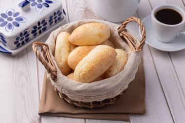 Peynirli çörekler, tipik Güney Amerika bisküvileri..