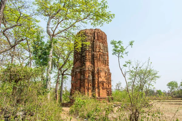 200 Años Edad Derrumbándose Arruinado Edificio Templo Jain Bengala Occidental — Foto de Stock