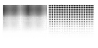 Tasarım ögeleri sembolünü düzenlenebilir yarım ton çerçeve nokta çember desenini beyaz arkaplanda ayarla. Vektör illüstrasyonunda siyah rastgele noktalar var. Yarım ton çember noktası metni kullanarak kenarlık simgesini yuvarla