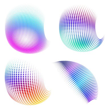 Tasarım ögeleri sembolünü düzenlenebilir yarım ton çerçeve nokta çember desenini beyaz arkaplanda ayarla. Vektör illüstrasyonunda siyah rastgele noktalar var. Yarım ton çember noktası metni kullanarak kenarlık simgesini yuvarla