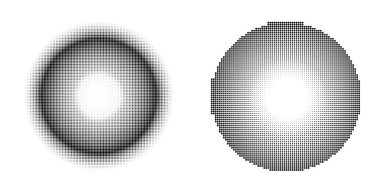 Tasarım ögeleri sembolünü düzenlenebilir yarım ton çerçeve nokta çember desenini beyaz arkaplanda ayarla. Vektör illüstrasyonunda siyah rastgele noktalar var. Yarım ton çember noktası metni kullanarak kenarlık simgesini yuvarla