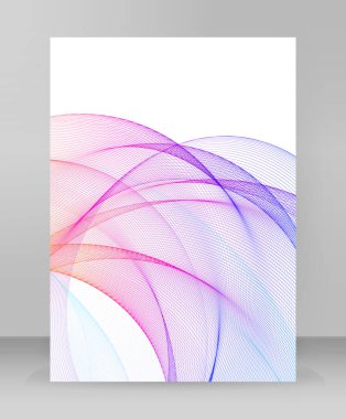 Zarif sunum için iş şablonları. Kolay düzenlenebilir EPS 10 düzeni. Yeni ürün bültenleri, teknoloji grafikleri, rapor firmaları ve broşürler için yatay format reklamcılığı