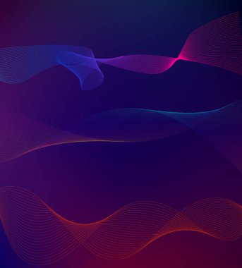 Tasarım elemanları iş sunum şablonu. Vektör illüstrasyon dikey web afişleri arka plan, fon ışığı efekti. Web şablonu için EPS 10, web sitesi sunumu, neon disko kulübü