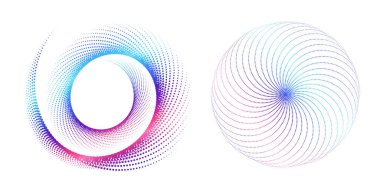 Tasarım ögeleri sembolünü düzenlenebilir yarım ton çerçeve nokta çember desenini beyaz arkaplanda ayarla. Vektör illüstrasyonunda siyah rastgele noktalar var. Yarım ton çember noktası metni kullanarak kenarlık simgesini yuvarla
