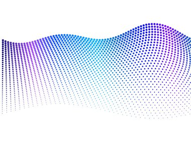 Set Design elements  - Halftone dot pattern on white background. Vector illustration eps 10 frame with black abstract random dots for technology, big data theme, grunge cover page about hi-tech, IT.