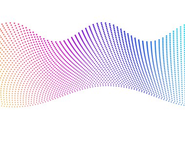 Set Design elements  - Halftone dot pattern on white background. Vector illustration eps 10 frame with black abstract random dots for technology, big data theme, grunge cover page about hi-tech, IT.