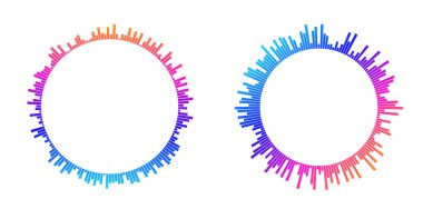 Tasarım ögeleri sembolünü düzenlenebilir yarım ton çerçeve nokta çember desenini beyaz arkaplanda ayarla. Vektör illüstrasyonunda siyah rastgele noktalar var. Yarım ton çember noktası metni kullanarak kenarlık simgesini yuvarla