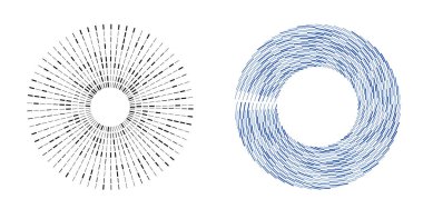 Tasarım ögeleri sembolünü düzenlenebilir yarım ton çerçeve nokta çember desenini beyaz arkaplanda ayarla. Vektör illüstrasyonunda siyah rastgele noktalar var. Yarım ton çember noktası metni kullanarak kenarlık simgesini yuvarla