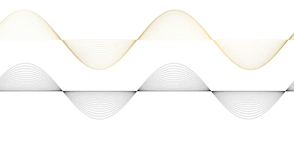 在波浪的白色背景上设置抽象线条的色彩设计元素 病媒图解10 用于清洗雅致的名片 印刷品小册子 封面书 — 图库矢量图片