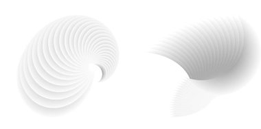 Tasarım elemanı çemberini ayarla İzole edilmiş koyu renk vektör altın halkadan. Harmanlama Aracı kullanılarak oluşturulan birçok parlak girdabın soyut dalgalı çizgileri. Sunumunuz için vektör illüstrasyonu EPS10