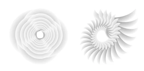 Встановити Коло Елементів Дизайну Ізольовані Жирні Векторні Кольори Золоте Кільце — стоковий вектор
