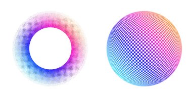 Tasarım ögeleri sembolünü düzenlenebilir yarım ton çerçeve nokta çember desenini beyaz arkaplanda ayarla. Vektör illüstrasyonunda siyah rastgele noktalar var. Yarım ton çember noktası metni kullanarak kenarlık simgesini yuvarla