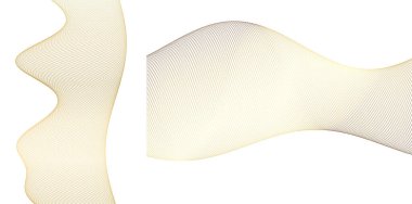 Yumuşak gökkuşağı rengi. Doğrusal noktalı arkaplan. Tasarım elemanları. Eğimli çizgiler. Guilloche. Banknotlar, diplomalar ve sertifikalar için koruyucu katman. Vektör illüstrasyonu EPS 10